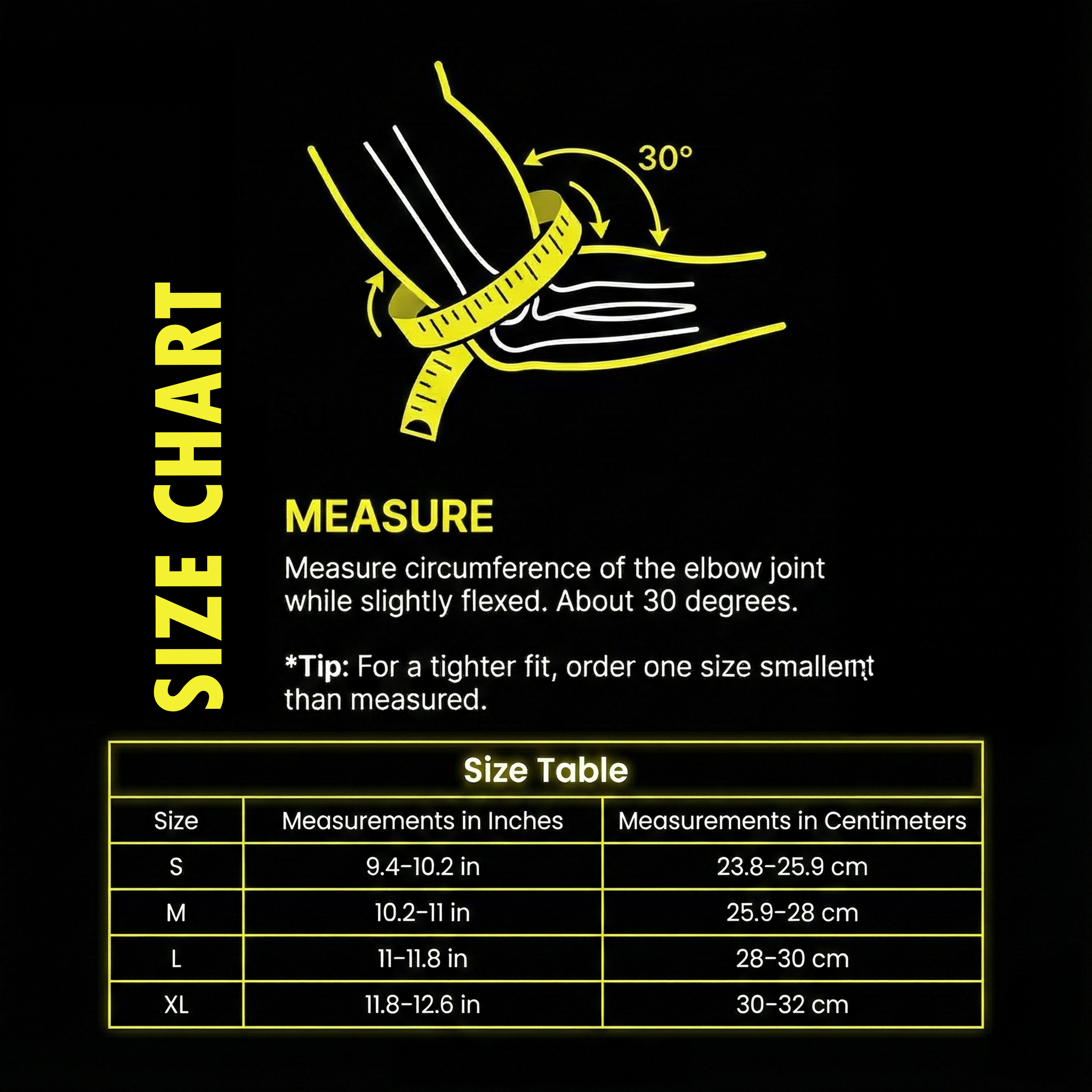 Privfit 7mm Elbow Support - Black (Pair)